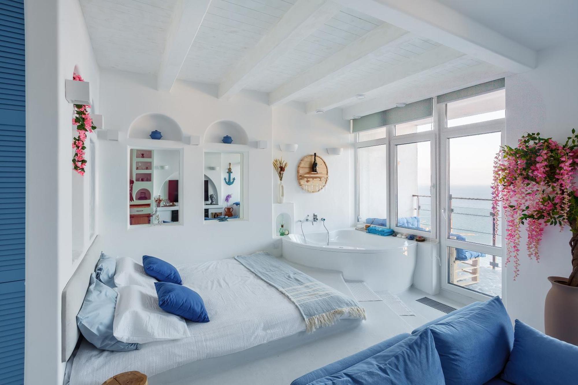 Anna Maria Santorini - Greek Suite & Large Sea Terrace Arcadia Oděsa Exteriér fotografie